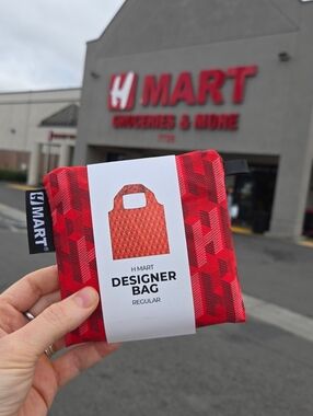 HMart Viral Reusable Shopping Bag "H Logo Designer Bag" Eco Friendly Tote Bag
